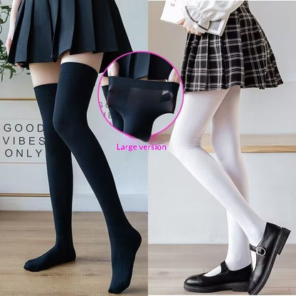 Bas cuisse femme grande taille