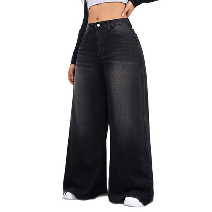 Jean femme ample, large et rétro – style casual et polyvalent