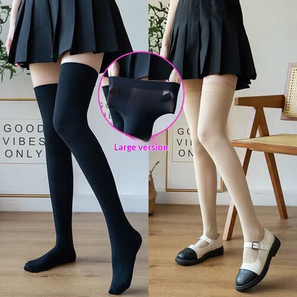 Bas cuisse femme grande taille