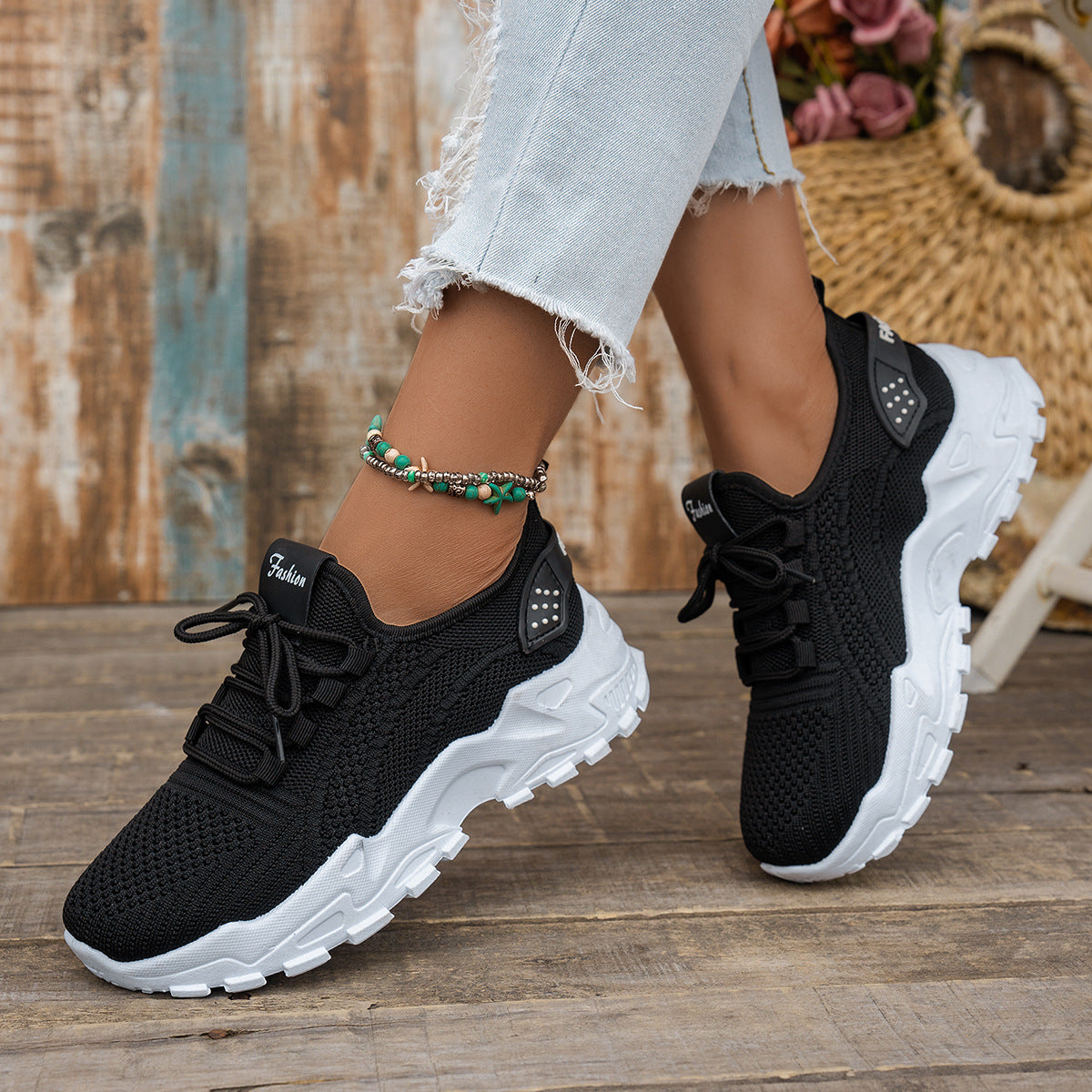 Baskets femme Flyknit respirantes