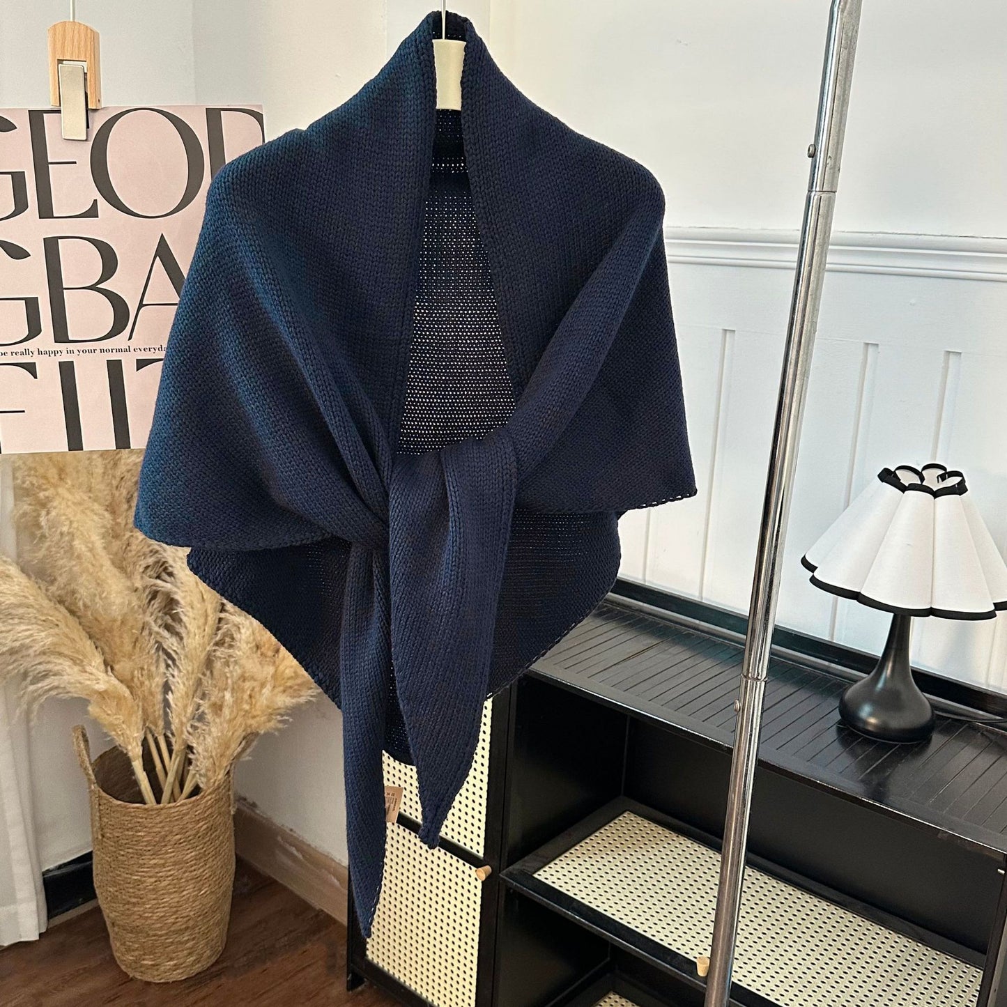 Étole unie élégante