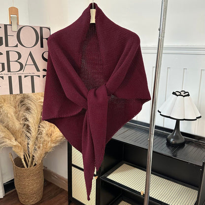 Étole unie élégante