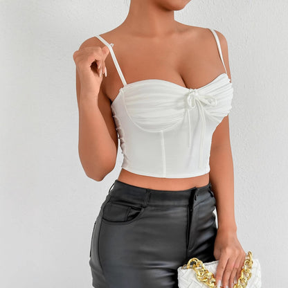 Débardeur moulant dos nu