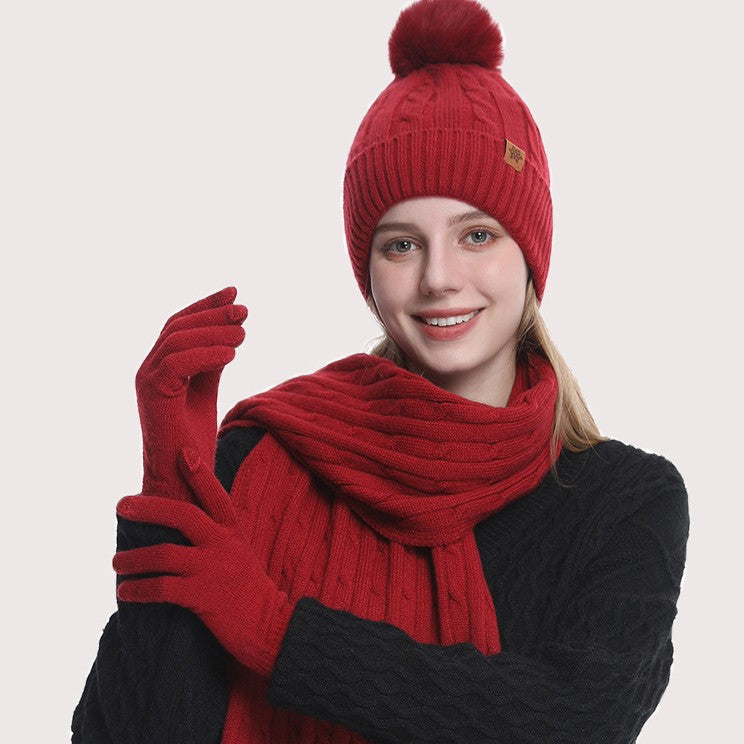 Ensemble hiver femme chaud