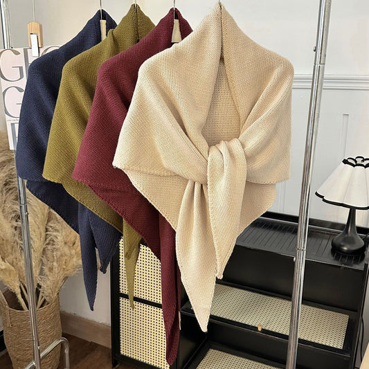 Étole unie élégante