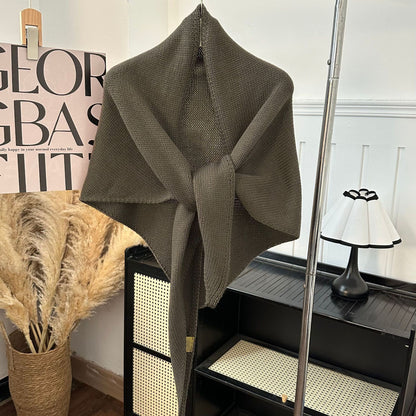 Étole unie élégante