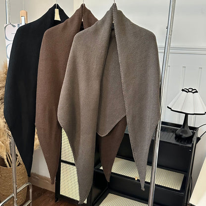 Étole unie élégante