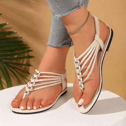 Sandales femme peep toe casual