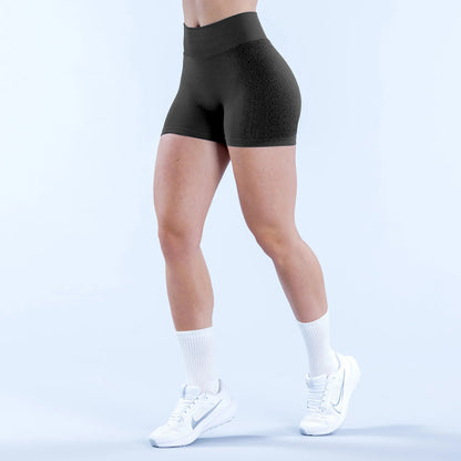 Seamless High Waist Sport Shorts
