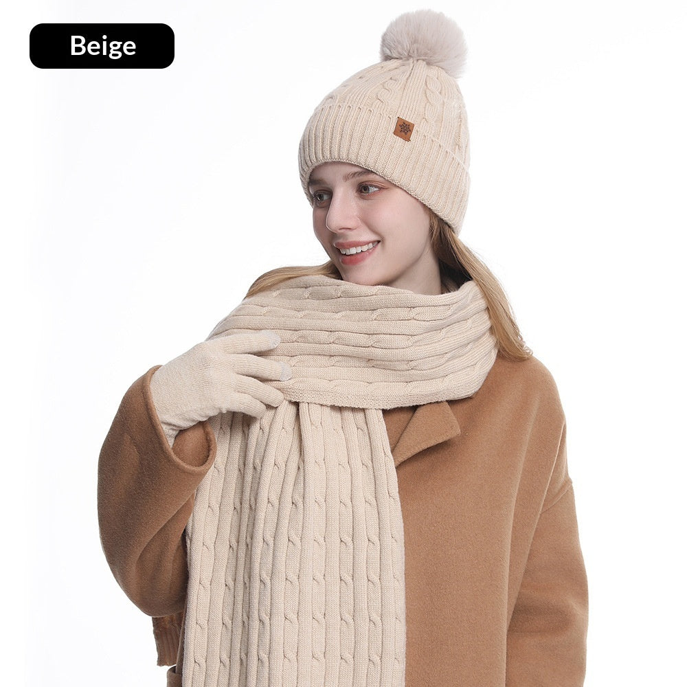Ensemble hiver femme chaud
