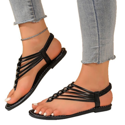Sandales femme peep toe casual