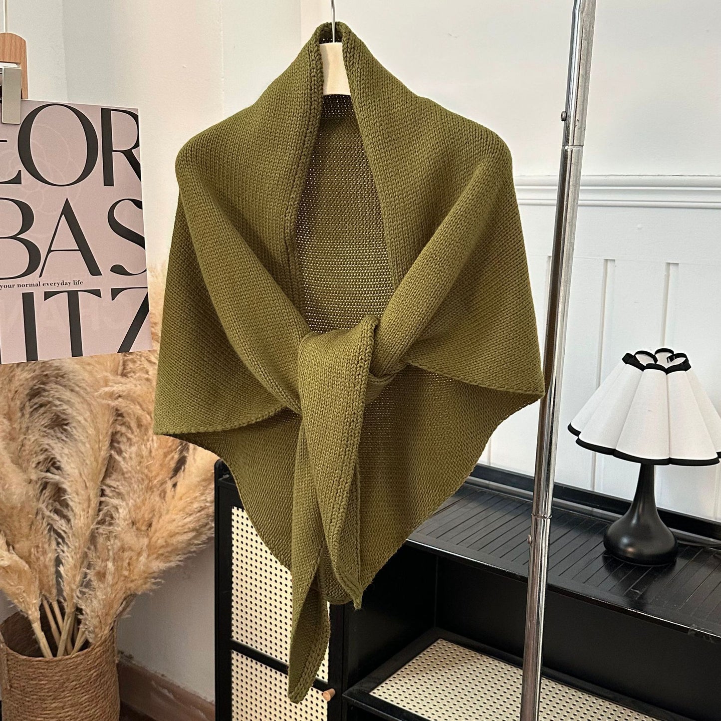 Étole unie élégante