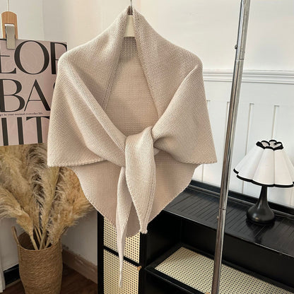 Étole unie élégante