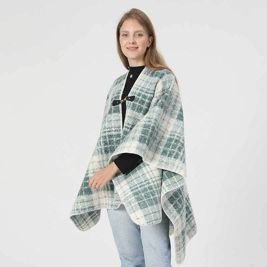 Étole plaid chaude pour femmes