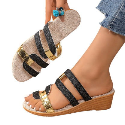 Sandales femme élégantes à talon confort