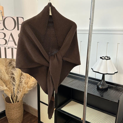 Étole unie élégante