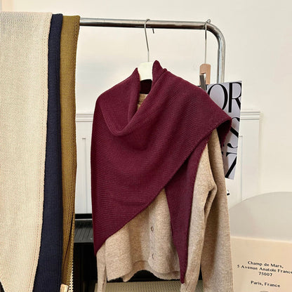 Étole unie élégante