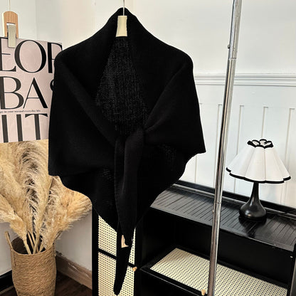 Étole unie élégante