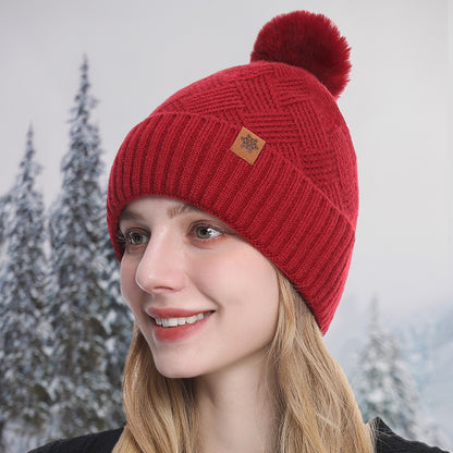 Ensemble hiver chaud en laine