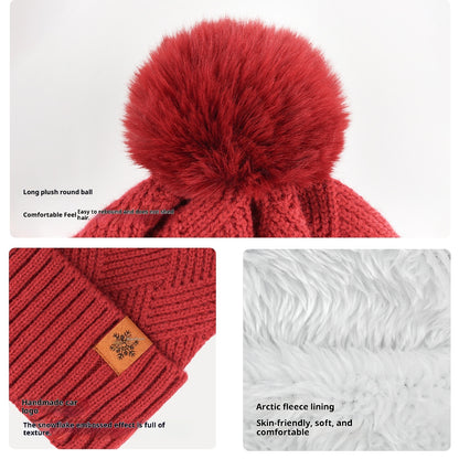 Ensemble hiver chaud en laine